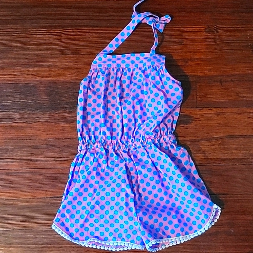 Eleanor Rose Halter neck Romper size 8/10